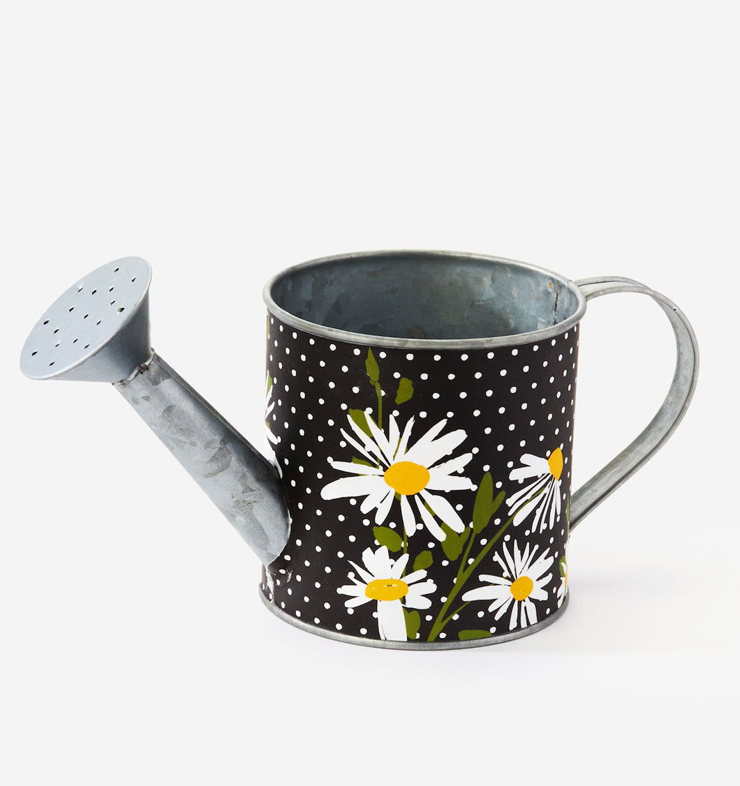 Daisies Metal Watering Can