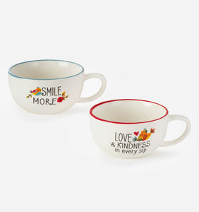 Sentiment Mug, 2 Asst.