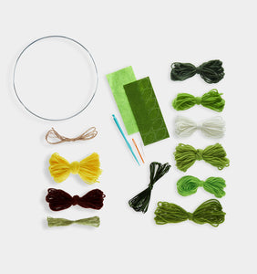 DIY Hanging Crochet Sunflower Kit