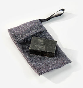 Scented Bath Soap & Soap Saver Pouch Gift Set, Set of 2, 3 Asst.